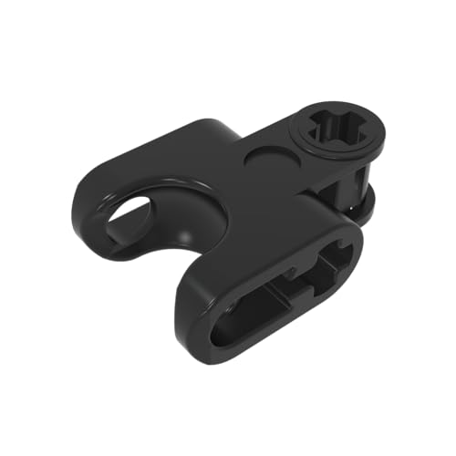 Klassische Ziegel GDS-1205-080 Technicial Axle Connector 2 x 3 with Ball Socket, Open Lower Axle Holes Kompatibel mit Lego 93571 100% Kompatibel mit Lego und Allen großen Ziegel-Marken von Eske Kouri