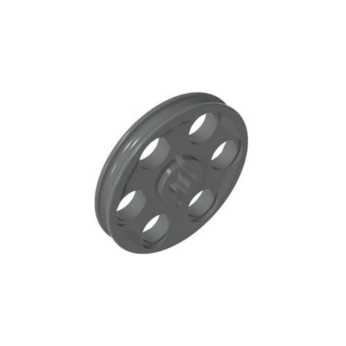 Klassische Ziegel GDS-1264-072 Technicial Wedge Belt Wheel [aka Pulley] Kompatibel mit Lego 4185 100% Kompatibel mit Lego und Allen großen Ziegel-Marken von TYCOLE