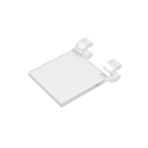 Klassische Ziegel GDS-1406-090 Flag 2 x 2 Square [Thin Clips] Kompatibel mit Lego 2335 100% Kompatibel mit Lego und Allen großen Ziegel-Marken von Eske Kouri