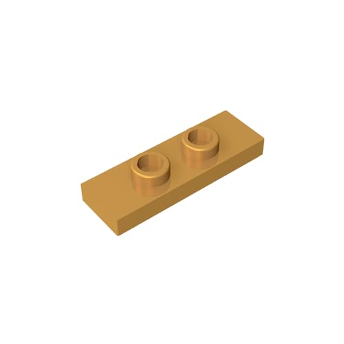 Klassische Ziegel GDS-1504-035 Plate Special 1 x 3 with 2 Studs with Groove and Inside Stud Holder (Jumper) Kompatibel mit Lego 34103 100% Kompatibel mit Lego und Allen großen Ziegel-Marken von TYCOLE