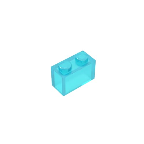 Klassische Ziegel GDS-1545-152 Brick 1 x 2 Without Bottom Tube Kompatibel mit Lego 3065 100% Kompatibel mit Lego und Allen großen Ziegel-Marken von TYCOLE