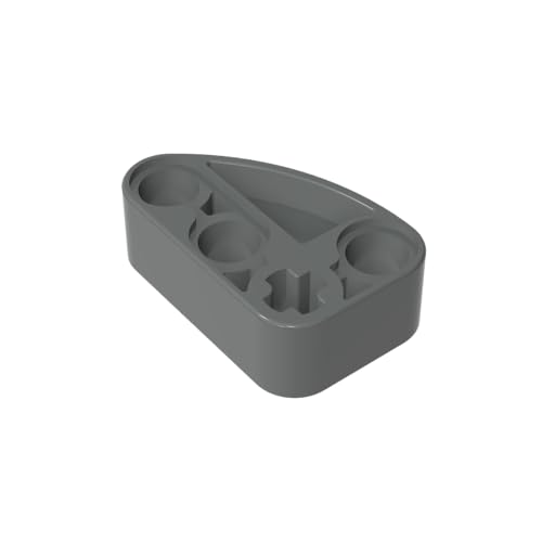 Klassische Ziegel GDS-2016-010 Technicial Beam 2 x 3 L-Shape with Quarter Ellipse Thick Kompatibel mit Lego 71708 100% Kompatibel mit Lego und Allen großen Ziegel-Marken von Eske Kouri