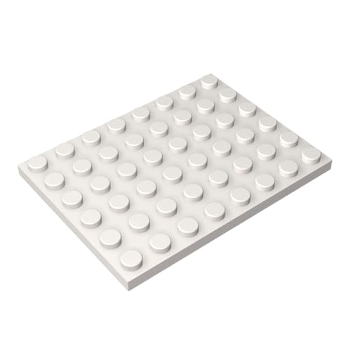 Klassische Ziegel GDS-524-090 Plate 6 x 8 Kompatibel mit Lego 3036 100% Kompatibel mit Lego und Allen großen Ziegel-Marken von TYCOLE