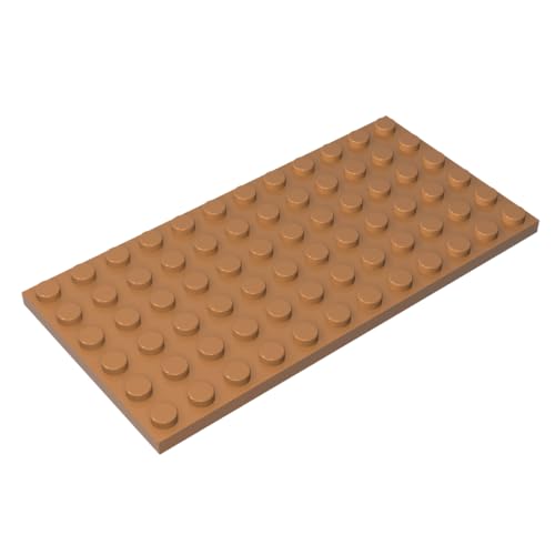 Klassische Ziegel GDS-526-084 Plate 6 x 12 Kompatibel mit Lego 3028 100% Kompatibel mit Lego und Allen großen Ziegel-Marken von TYCOLE