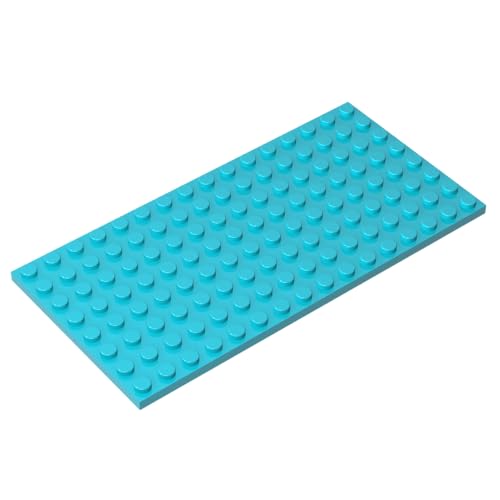Klassische Ziegel GDS-529-046 Plate 8 x 16 Kompatibel mit Lego 92438 100% Kompatibel mit Lego und Allen großen Ziegel-Marken von TYCOLE