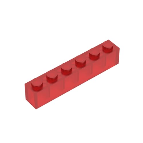 Klassische Ziegel GDS-535-072 Brick 1 x 6 Kompatibel mit Lego 3009 100% Kompatibel mit Lego und Allen großen Ziegel-Marken von TYCOLE