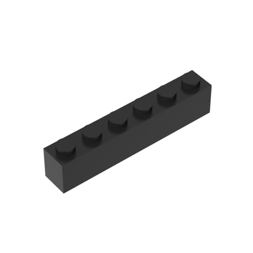 Klassische Ziegel GDS-535-080 Brick 1 x 6 Kompatibel mit Lego 3009 100% Kompatibel mit Lego und Allen großen Ziegel-Marken von TYCOLE