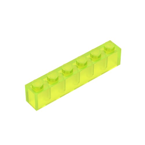 Klassische Ziegel GDS-535-141 Brick 1 x 6 Kompatibel mit Lego 3009 100% Kompatibel mit Lego und Allen großen Ziegel-Marken von TYCOLE