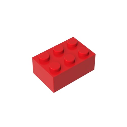 Klassische Ziegel GDS-541-010 Brick 2 x 3 Kompatibel mit Lego 3002 100% Kompatibel mit Lego und Allen großen Ziegel-Marken von TYCOLE