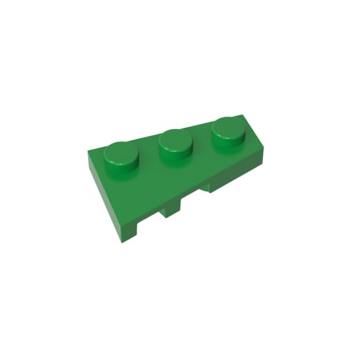 Klassische Ziegel GDS-547-040 Wedge Plate 3 x 2 Right Kompatibel mit Lego 43722 100% Kompatibel mit Lego und Allen großen Ziegel-Marken von TYCOLE