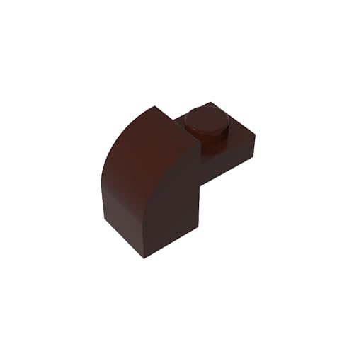 Klassische Ziegel GDS-654-082 Brick Curved 1 x 2 x 1 1/3 with Curved Top Kompatibel mit Lego 6091-32807 100% Kompatibel mit Lego und Allen großen Ziegel-Marken von TYCOLE