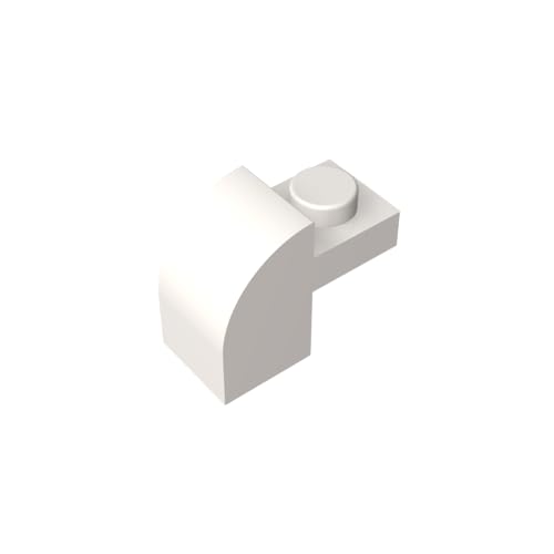 Klassische Ziegel GDS-654-090 Brick Curved 1 x 2 x 1 1/3 with Curved Top Kompatibel mit Lego 6091-32807 100% Kompatibel mit Lego und Allen großen Ziegel-Marken von TYCOLE