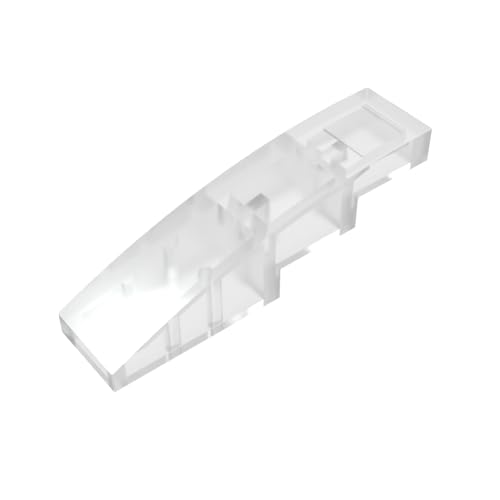 Klassische Ziegel GDS-658-180 Slope Curved 4 x 1 No Studs [Stud Holder with Asymmetric Ridges] Kompatibel mit Lego 61678-11153 100% Kompatibel mit Lego und Allen großen Ziegel-Marken von TYCOLE