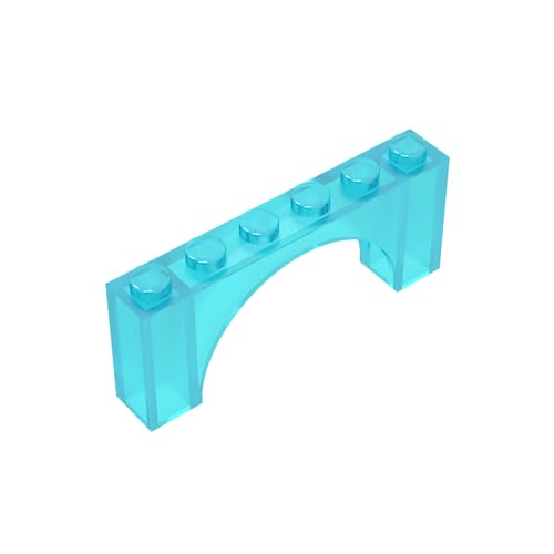 Klassische Ziegel GDS-678-152 Brick Arch 1 x 6 x 2 - Thin Top Without Reinforced Underside [New Version] Kompatibel mit Lego 15254-12939 100% Kompatibel mit Lego und Allen großen Ziegel-Marken von TYCOLE