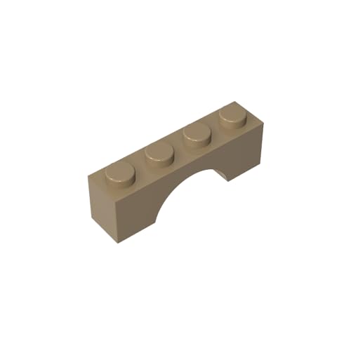 Klassische Ziegel GDS-681-034 Brick Arch 1 x 4 Kompatibel mit Lego 3659 100% Kompatibel mit Lego und Allen großen Ziegel-Marken von TYCOLE