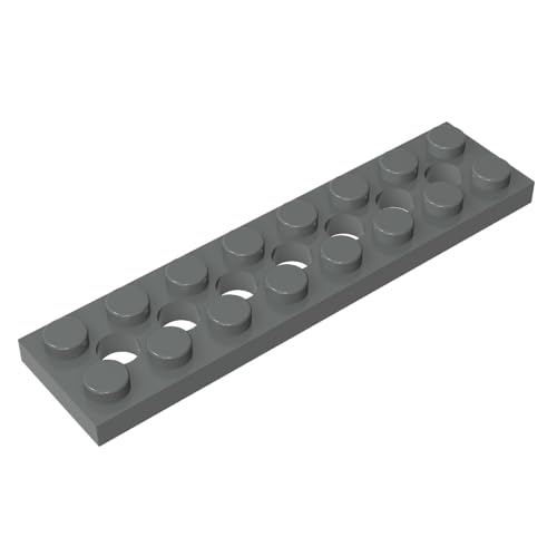 Klassische Ziegel GDS-699-072 Technicial Plate 2 x 8 [7 Holes] Kompatibel mit Lego 3738 100% Kompatibel mit Lego und Allen großen Ziegel-Marken von TYCOLE