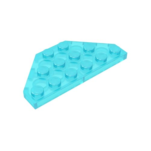 Klassische Ziegel GDS-703-152 Wedge Plate 3 x 6 Cut Corners Kompatibel mit Lego 2419 100% Kompatibel mit Lego und Allen großen Ziegel-Marken von TYCOLE