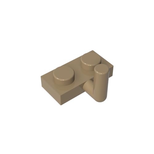 Klassische Ziegel GDS-709-034 Plate Special 1 x 2 with Arm Up [Horizontal Arm 6mm] Kompatibel mit Lego 4623-88072 100% Kompatibel mit Lego und Allen großen Ziegel-Marken von TYCOLE