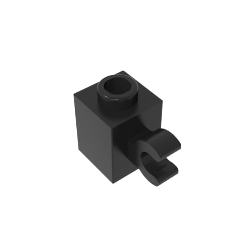 Klassische Ziegel GDS-724-080 Brick Special 1 x 1 with Clip Horizontal Kompatibel mit Lego 60476 100% Kompatibel mit Lego und Allen großen Ziegel-Marken von TYCOLE