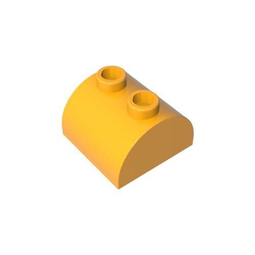 Klassische Ziegel GDS-741-036 Brick Curved 2 x 2 with Two Top Studs Kompatibel mit Lego 30165 100% Kompatibel mit Lego und Allen großen Ziegel-Marken von Eske Kouri