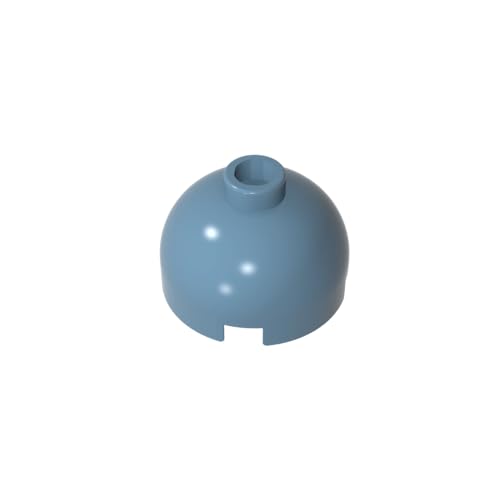 Klassische Ziegel GDS-742-054 Brick Round 2 x 2 Dome Top - Blocked Open Stud Without Bottom Axle Holder Kompatibel mit Lego 30367a-30367-18841 100% Kompatibel mit Lego und Allen großen Ziegel-Marken von TYCOLE