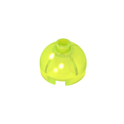 Klassische Ziegel GDS-742-141 Brick Round 2 x 2 Dome Top - Blocked Open Stud Without Bottom Axle Holder Kompatibel mit Lego 30367a-30367-18841 100% Kompatibel mit Lego und Allen großen Ziegel-Marken von TYCOLE