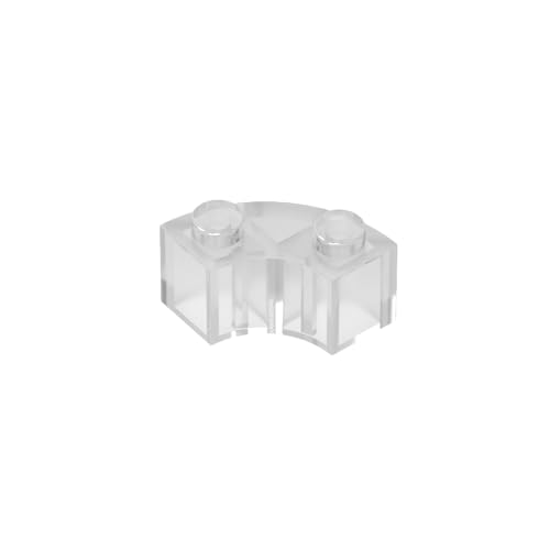 Klassische Ziegel GDS-799 Brick Round Corner 2 x 2 Macaroni with Stud Notch and Reinforced Underside Kompatibel mit Lego 85080-3063 100% Kompatibel mit Lego und Allen großen Ziegel-Marken von TYCOLE