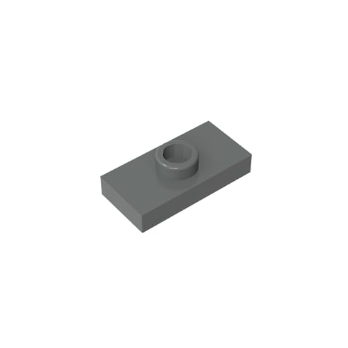 Klassische Ziegel GDS-803-072 Plate Special 1 x 2 with 1 Stud with Groove and Inside Stud Holder (Jumper) Kompatibel mit Lego 15573-3794 100% Kompatibel mit Lego und Allen großen Ziegel-Marken von TYCOLE