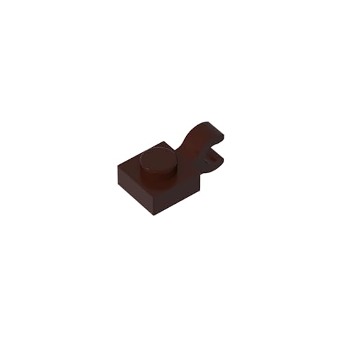 Klassische Ziegel GDS-813-082 Plate Special 1 x 1 with Clip Horizontal [Thick U Clip] Kompatibel mit Lego 6019-61252 100% Kompatibel mit Lego und Allen großen Ziegel-Marken von TYCOLE