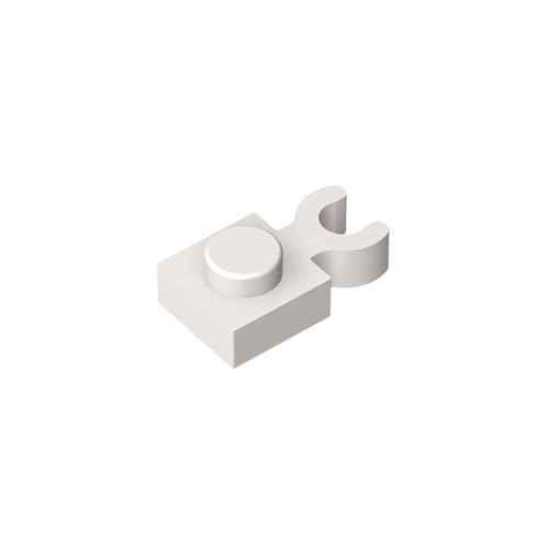 Klassische Ziegel GDS-814-090 Plate Special 1 x 1 with Clip Vertical [Thick U Clip] Kompatibel mit Lego 4085-60897 100% Kompatibel mit Lego und Allen großen Ziegel-Marken von TYCOLE
