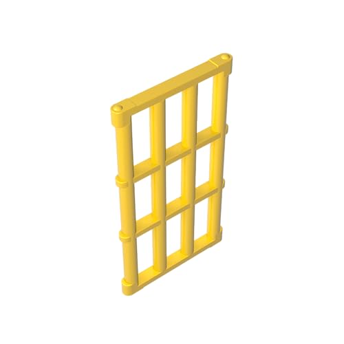 Klassische Ziegel GDS-875-030 Door Grill 1 x 4 x 6 Kompatibel mit Lego 92589 100% Kompatibel mit Lego und Allen großen Ziegel-Marken von TYCOLE