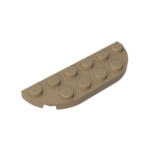 Klassische Ziegel GDS-899-034 Plate Round Corner 2 x 6 Double Kompatibel mit Lego 18980 100% Kompatibel mit Lego und Allen großen Ziegel-Marken Klassische Ziegel GDS-899-034 Plate Round Corner 2 x 6 Double Kompatibel mit Lego 18980 100% Kompatibel mit Lego und Allen großen Ziegel-Marken von TYCOLE