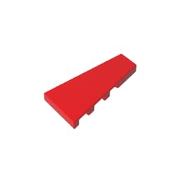Klassische Ziegel GDS-90030-090 Tile Special 2 x 4 Wedged Right Kompatibel mit Lego None 100% Kompatibel mit Lego und Allen großen Ziegel-Marken von Eske Kouri