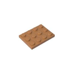 Klassische Ziegel GDS-90196-084 Plate 3 x 4 Kompatibel mit Lego 0 100% Kompatibel mit Lego und Allen großen Ziegel-Marken von TYCOLE