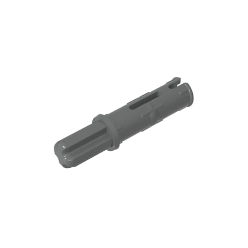 Klassische Ziegel GDS-929-090 Technicial Axle Pin 3L with Friction Ridges Lengthwise and 1L Axle Kompatibel mit Lego 11214 100% Kompatibel mit Lego und Allen großen Ziegel-Marken von Eske Kouri
