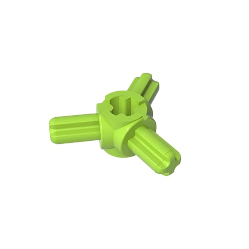 Klassische Ziegel GDS-933-050 Technicial Axle Connector Hub with 3 Axles at 120° Kompatibel mit Lego 57585 100% Kompatibel mit Lego und Allen großen Ziegel-Marken von Eske Kouri