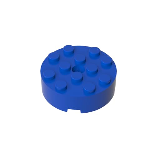 Klassische Ziegel GDS-952-046 Brick Round 4 x 4 [Centre Hole] Kompatibel mit Lego 87081 100% Kompatibel mit Lego und Allen großen Ziegel-Marken von TYCOLE