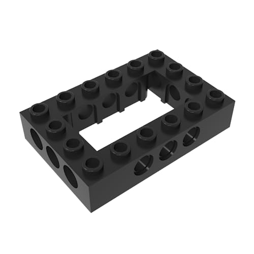 Klassische Ziegel GDS-973-080 Technicial Brick 4 x 6 Open Center Kompatibel mit Lego 32531 100% Kompatibel mit Lego und Allen großen Ziegel-Marken von TYCOLE