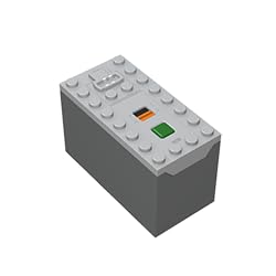 Klassische Ziegel GDS-F0011-071 Battery Box, Power Functions, with Dark Bluish Gray Bottom [Non-Rechargeable] Kompatibel mit Lego 64228 100% Kompatibel mit Lego und Allen großen Ziegel-Marken von TYCOLE