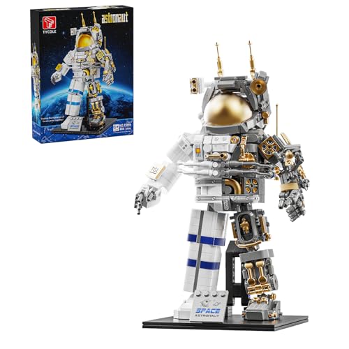 TGL TYCOLE City Space Astronaut Building Toy Set -Translucent Classic Spaceman Model Building Block Set with Display Stand,Home or Office Decor,Idea Christmas Birthday Gift for Adults&Kids 8+ (860PCS) TGL TYCOLE City Space Astronaut Building Toy Set -Translucent Classic Spaceman Model Building Block Set with Display Stand,Home or Office Decor,Idea Christmas Birthday Gift for Adults&Kids 8+ (860PCS) von TYCOLE