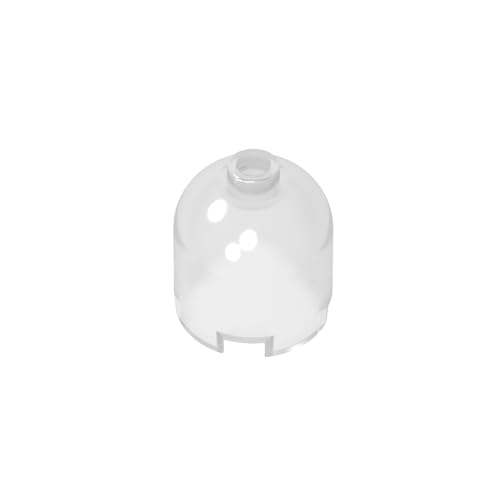 TYCOLE Gobricks GDS-1049 Compatible 30151 26451All Major Brick Brands,Building Blocks,Parts and Pieces (40 Trans-Clear(180),20PCS) von TYCOLE