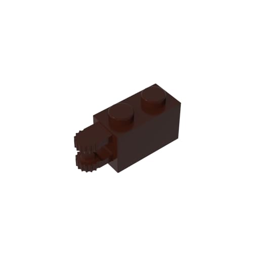 TYCOLE Gobricks GDS-1094 Compatible with 30540 All Major Brick Brands,Building Blocks,Parts and Pieces (308 Dark Brown(082),12PCS) von TYCOLE