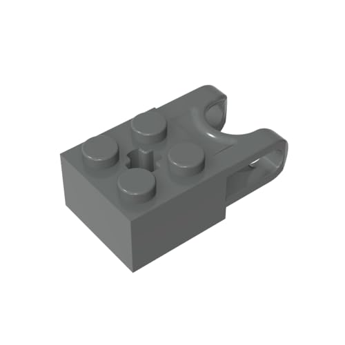 TYCOLE Gobricks GDS-1206 Compatible with 92013 62712 57910 All Major Brick Brands,Building Blocks,Parts and Pieces (199 Dark Bluish Gray(072),100 PCS) von TYCOLE