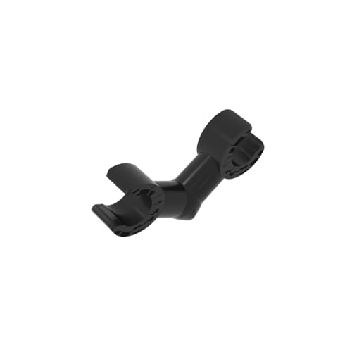 TYCOLE Gobricks GDS-1215 Arm Skeleton, Bent with Clips Compatible with 93609 26163 All Major Brick Brands,Building Blocks,Parts and Pieces (26 Black(080),60 PCS) von TYCOLE