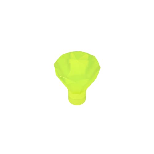TYCOLE Gobricks GDS-1288 Diamond with Stick Compatible with 30153 28556 All Major Brick Brands,Building Blocks,Parts and Pieces (49 Trans-Neon Green(141),50 PCS) von TYCOLE