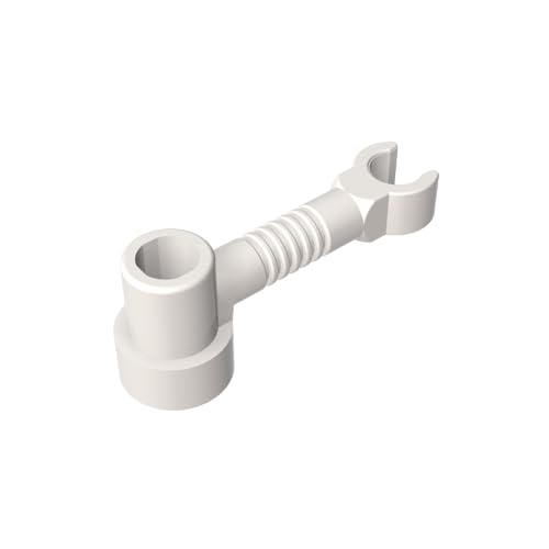 TYCOLE Gobricks GDS-1297 Holder 16 MM Compatible with 4735 All Major Brick Brands,Building Blocks,Parts and Pieces (1 White(090),50 PCS) von TYCOLE