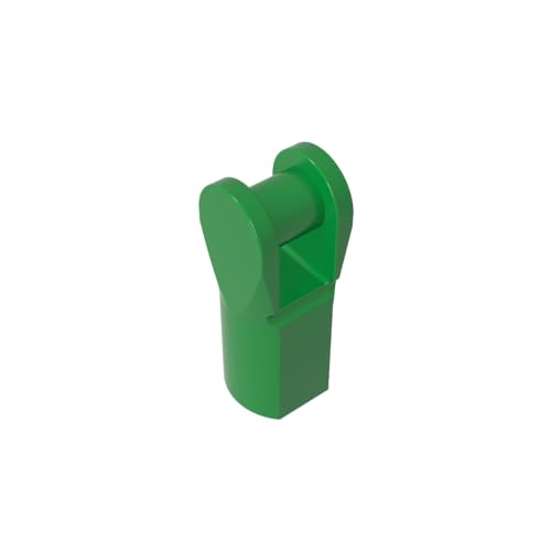 TYCOLE Gobricks GDS-1298 Bar Holder with Handle Compatible with 23443 All Major Brick Brands,Building Blocks,Parts and Pieces (28 Green(040),50 PCS) von TYCOLE