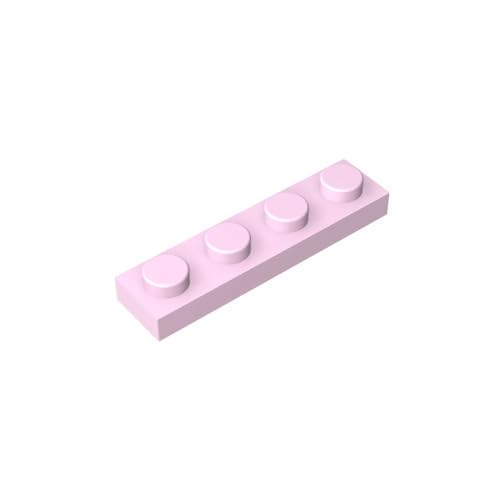 TYCOLE Gobricks GDS-504 Plate 1 x 4 Compatible with 3710 All Major Brick Brands,Building Blocks,Parts and Pieces (Languid Lavender(064),700PCS) von TYCOLE