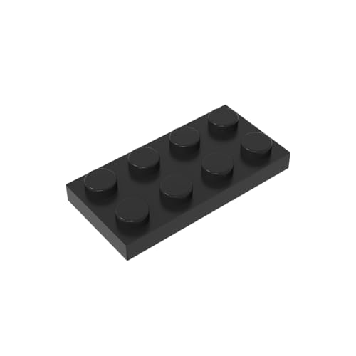 TYCOLE Gobricks GDS-511 Plate 2 x 4 Compatible with 3020 Pieces of Children's Toys Building Block Particles Plate DIY (20 PCS,26 Black(080)) von TYCOLE