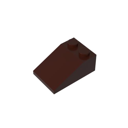 TYCOLE Gobricks GDS-584 Slope 33 3 x 2 Compatible with 3298 All Major Brick Brands Toys,Building Blocks,Technical Parts,Assembles DIY (308 Dark Brown(082),20 PCS) von TYCOLE